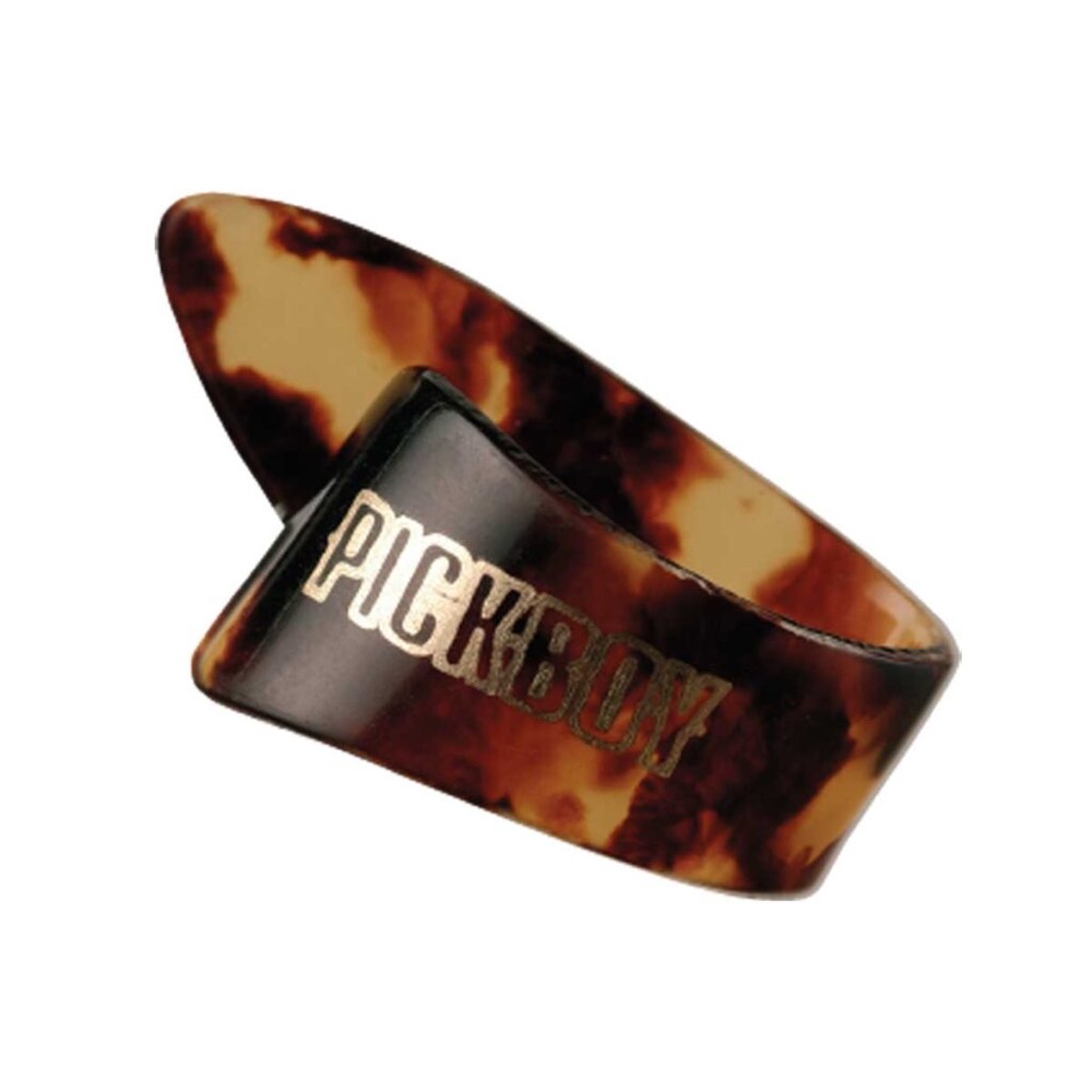 PICKBOY TP-55 Thumb Pick Tortoise-Shell(べっ甲柄) 1.50mm Mサイズ サムピック×10枚