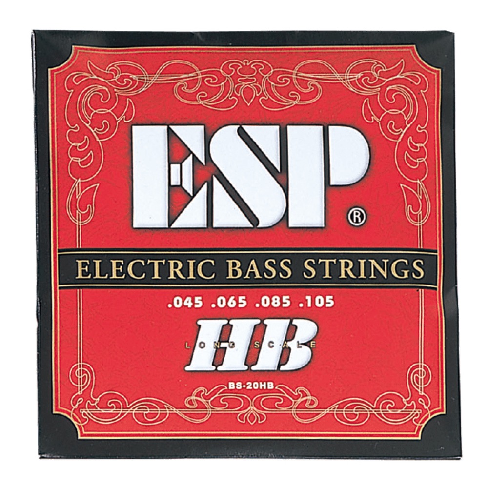 ESP イーエスピー BS-20HB エレキベース弦×6セット