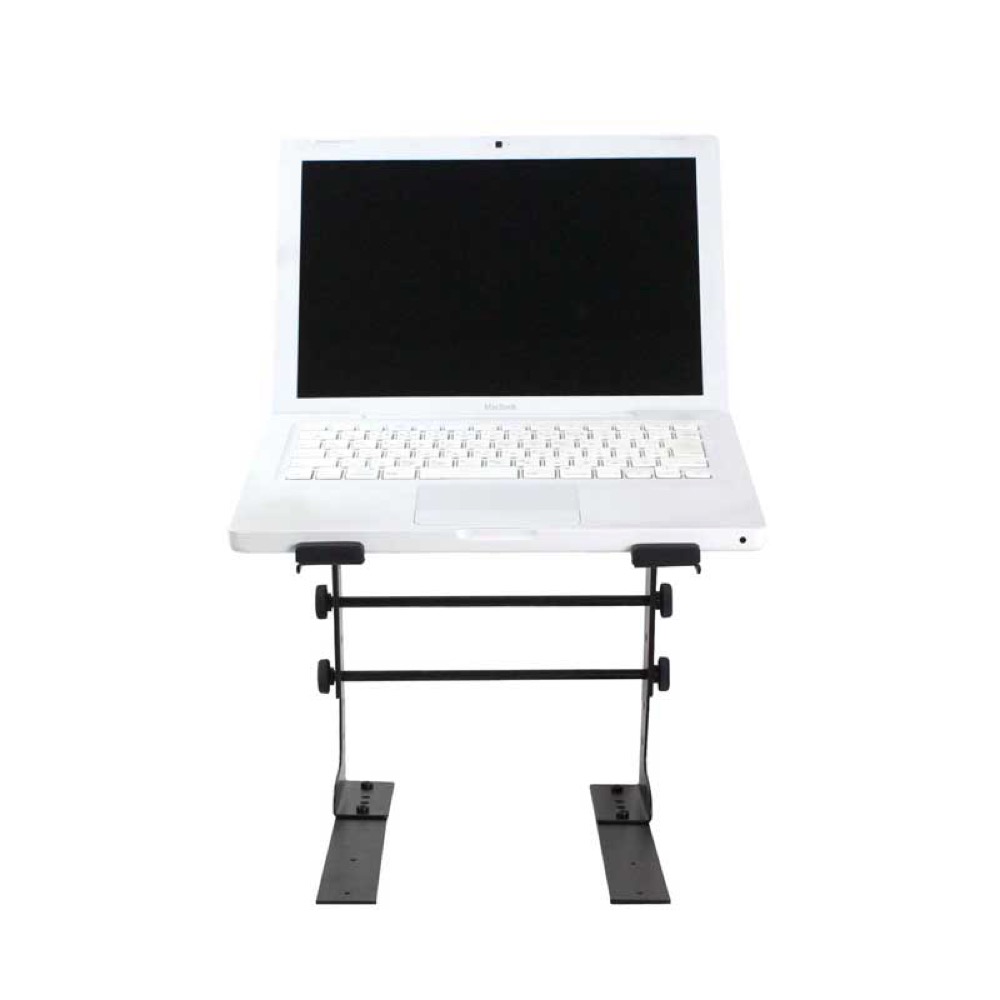 Pioneer DJ DDJ-REV1 ラップトップスタンド付きセット DJコントローラー Serato DJ Lite対応 コントローラー ラップトップスタンドパソコン設置例画像