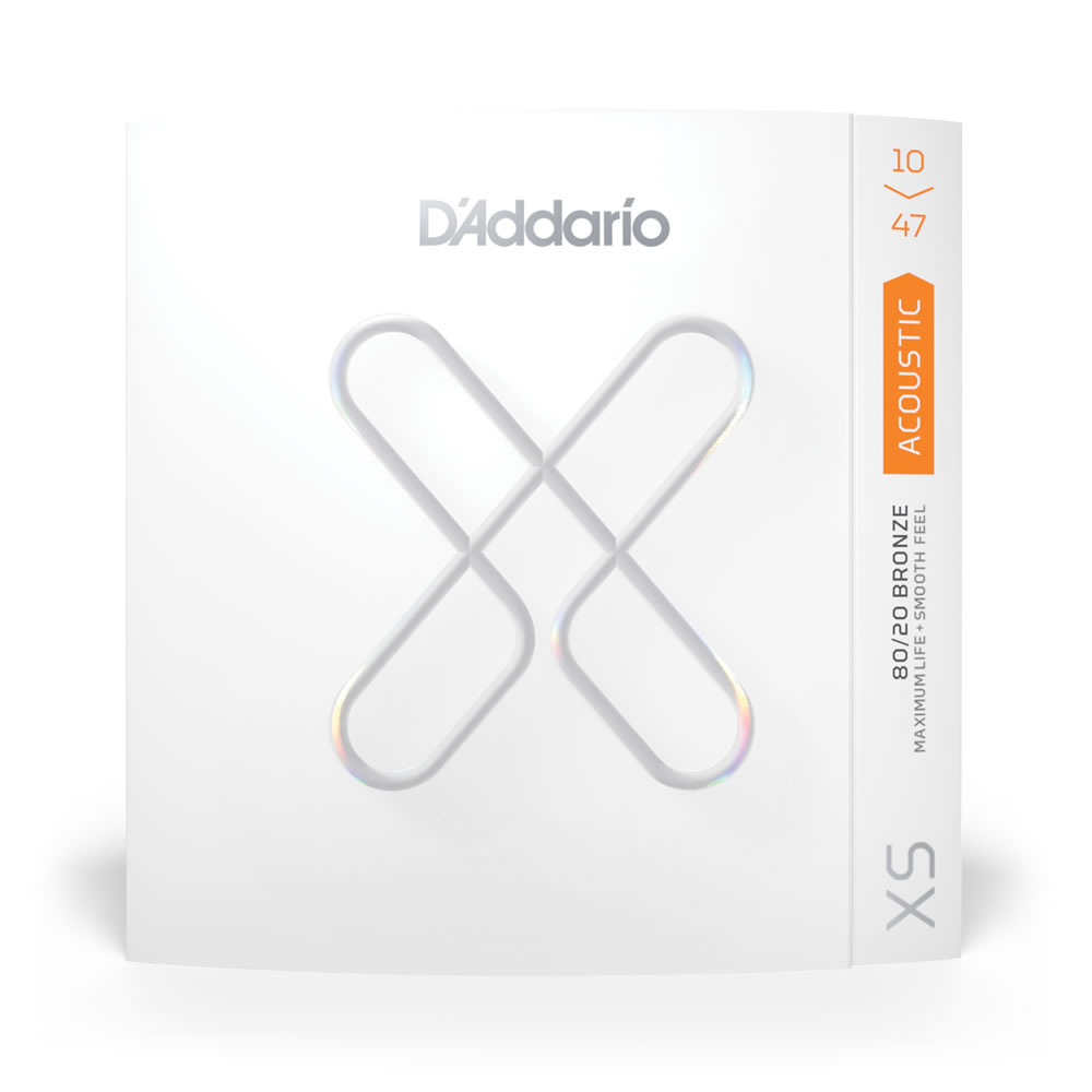 D’Addario XSABR1047 XS 80/20 BR Extra Light 10-47 アコースティックギター弦 コーティング弦×3セット