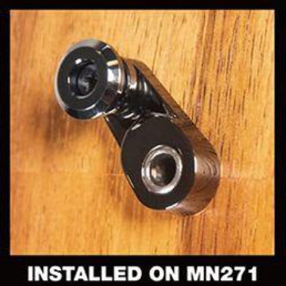 MUSIC NOMAD ミュージックノマド MN271 & MN274 ストラップロックアダプター 交換用ボタン付きセット 取付例
