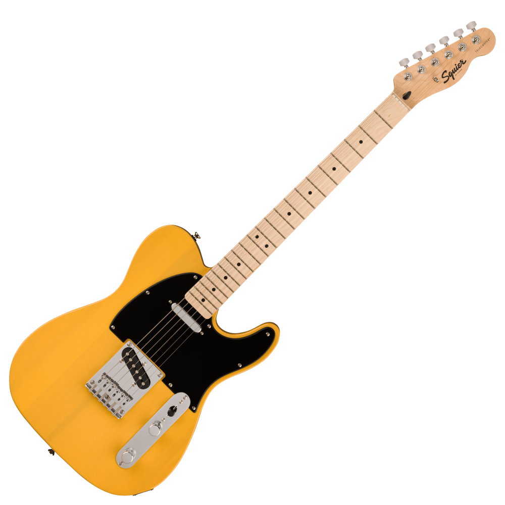 Squier スクワイヤー スクワイア Sonic Telecaster MN BTB エレキギター テレキャスター VOXアンプ付き 入門11点 初心者セット 正面画像