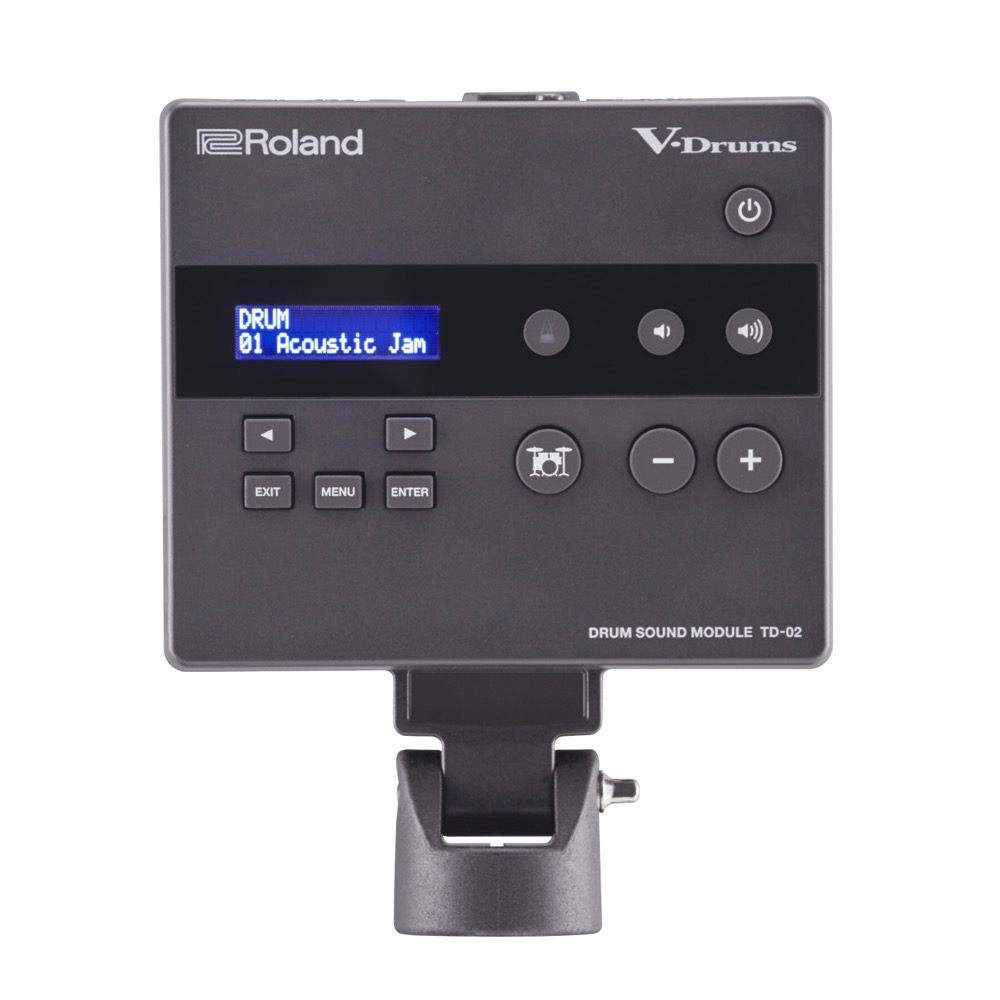 ROLAND TD-02K V-Drums 電子ドラムセット ドラム椅子付きセット 音源モジュール