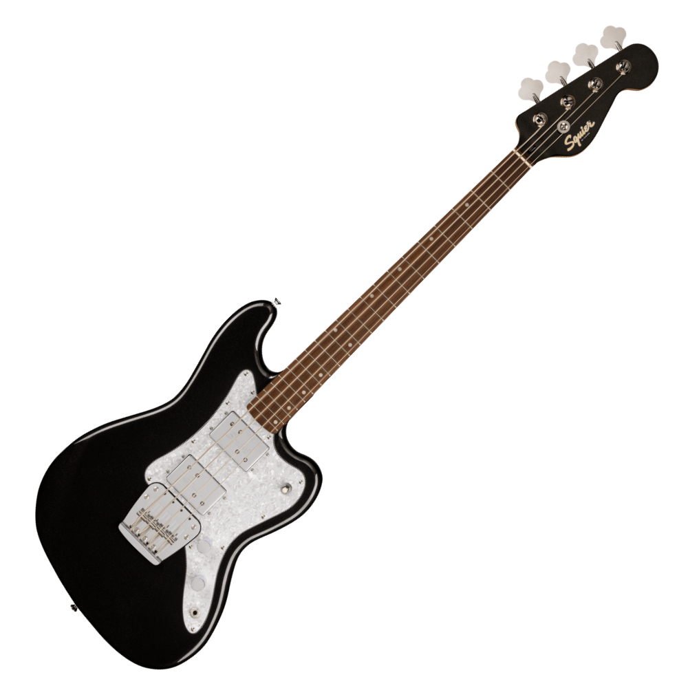 Squier スクワイヤー スクワイア Paranormal Rascal Bass HH Metallic Black エレキベース VOXアンプ付き 入門10点 初心者セット ベース本体画像
