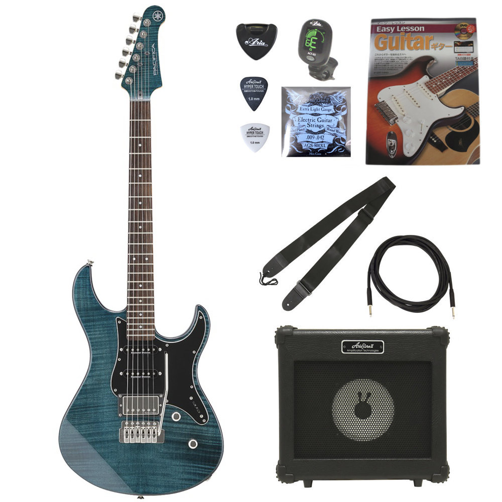 ヤマハ YAMAHA PACIFICA612V II FM IDB エレキギター アンプ付き 初心者セット