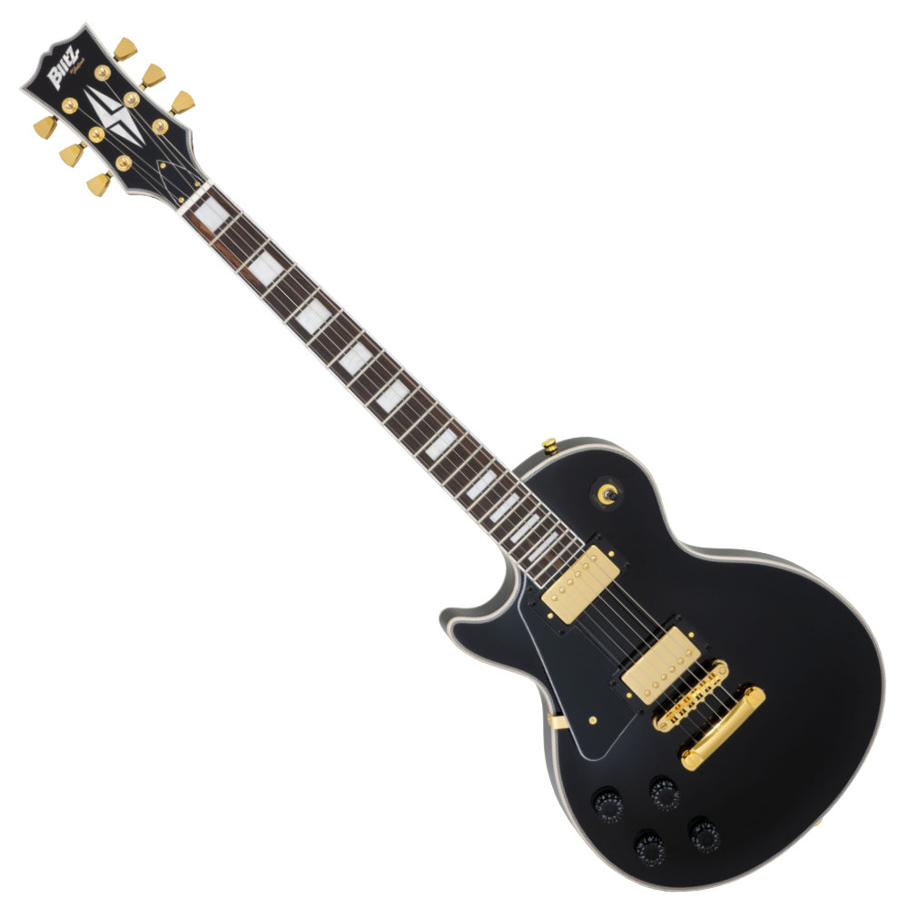 BLITZ by ARIA ブリッツ BLP-CST LH BK 左用エレキギター ARIA アンプ付きエレキギター付属品セット 初心者セット ARIA BLP-CST LH