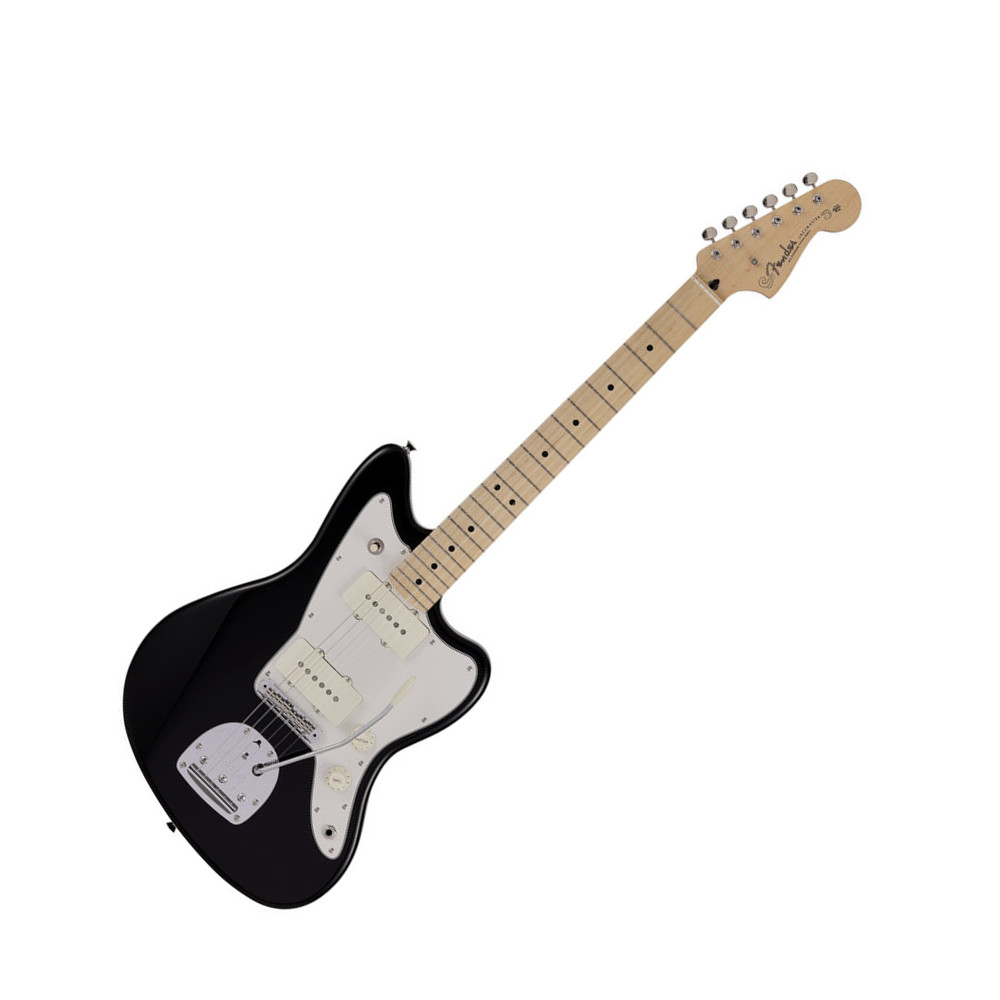 Fender Made in Japan Junior Collection Jazzmaster MN BLK エレキギター VOXアンプ付き 入門11点 初心者セット ギター本体画像