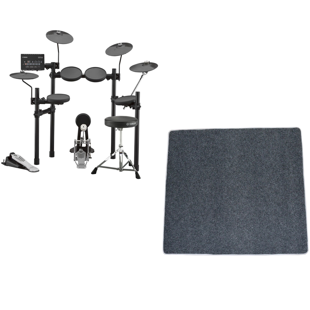 ヤマハ YAMAHA DTX432KUPGS 電子ドラムセット & SHOP ORIGINAL ドラムマット Sサイズ 楽器セッティング用マット