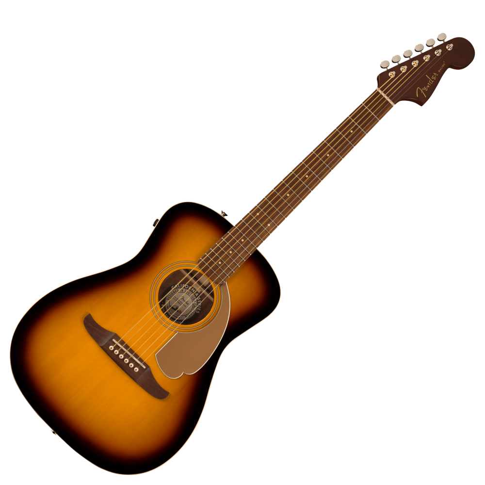 Fender フェンダー MALIBU PLAYER WN Sunburst エレクトリックアコースティックギター 入門9点 初心者セット ギター本体画像