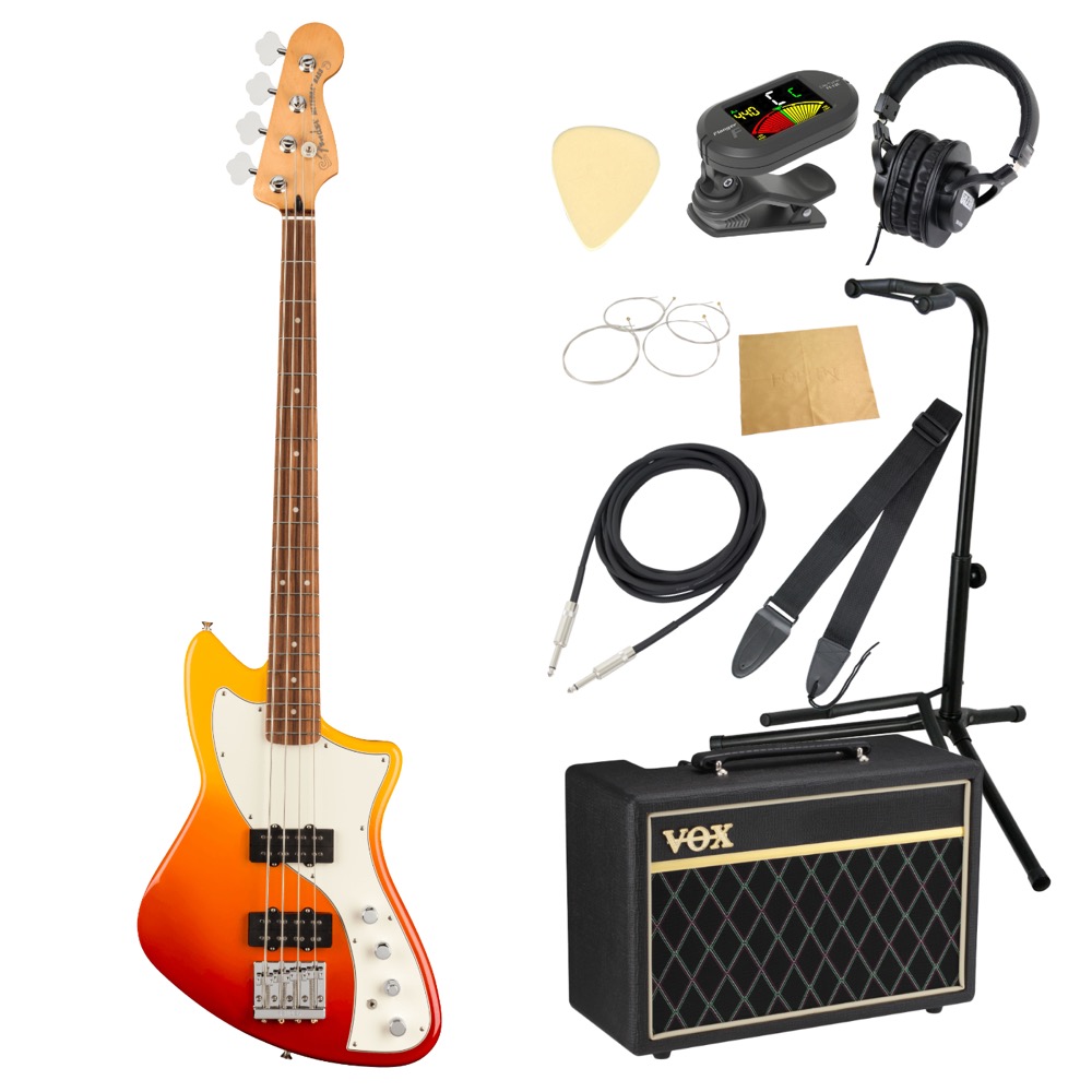 Fender フェンダー Player Plus Active Meteora Bass Tequila Sunrise 
