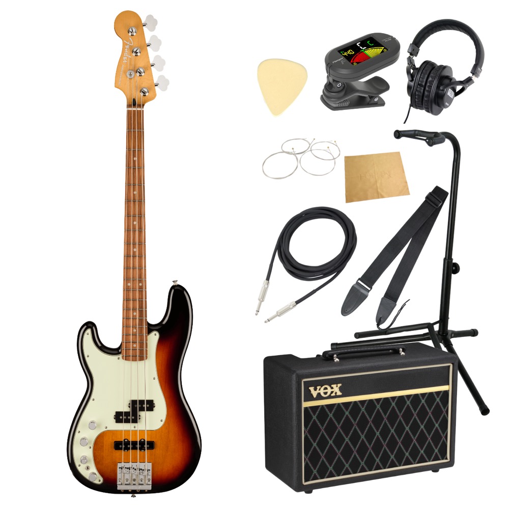 低価格の Fender フェンダー Player Plus Precision Bass 3TSB エレキ