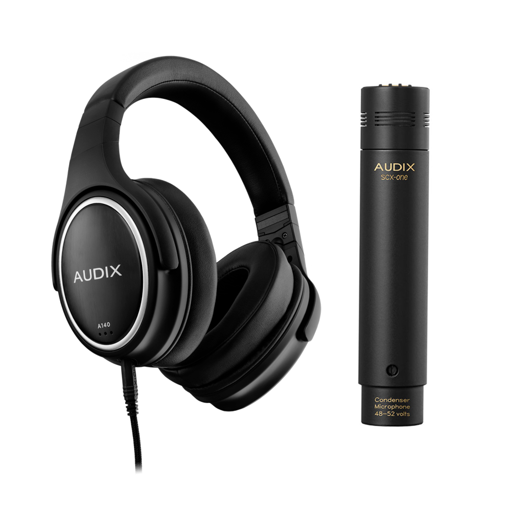 AUDIX SCX1HC コンデンサーマイクロフォン モニターヘッドホンA140付き キャンペーンセット