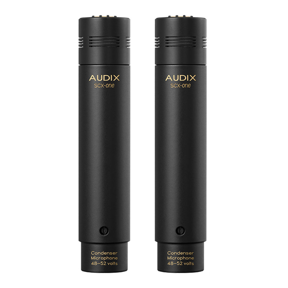 AUDIX オーディックス SCX1MP コンデンサーマイクロフォン 2本組 モニターヘッドホンA140付き キャンペーンセット マイク画像