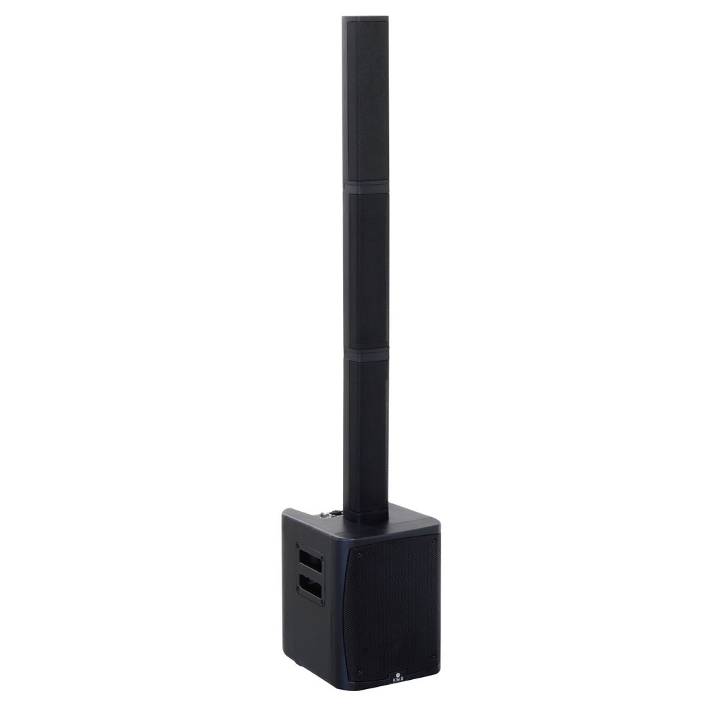 K.W.S C-Porter 200BT 200W ポータブルコラムスピーカー マイク1本付きセット K.W.S C-Porter 200BT