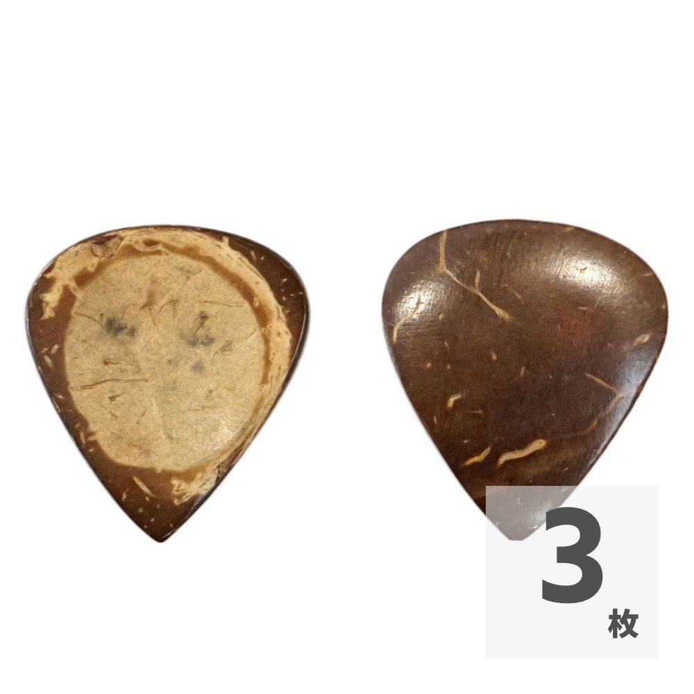 Clayton USA Coconut EXOTICS ギターピック×3枚