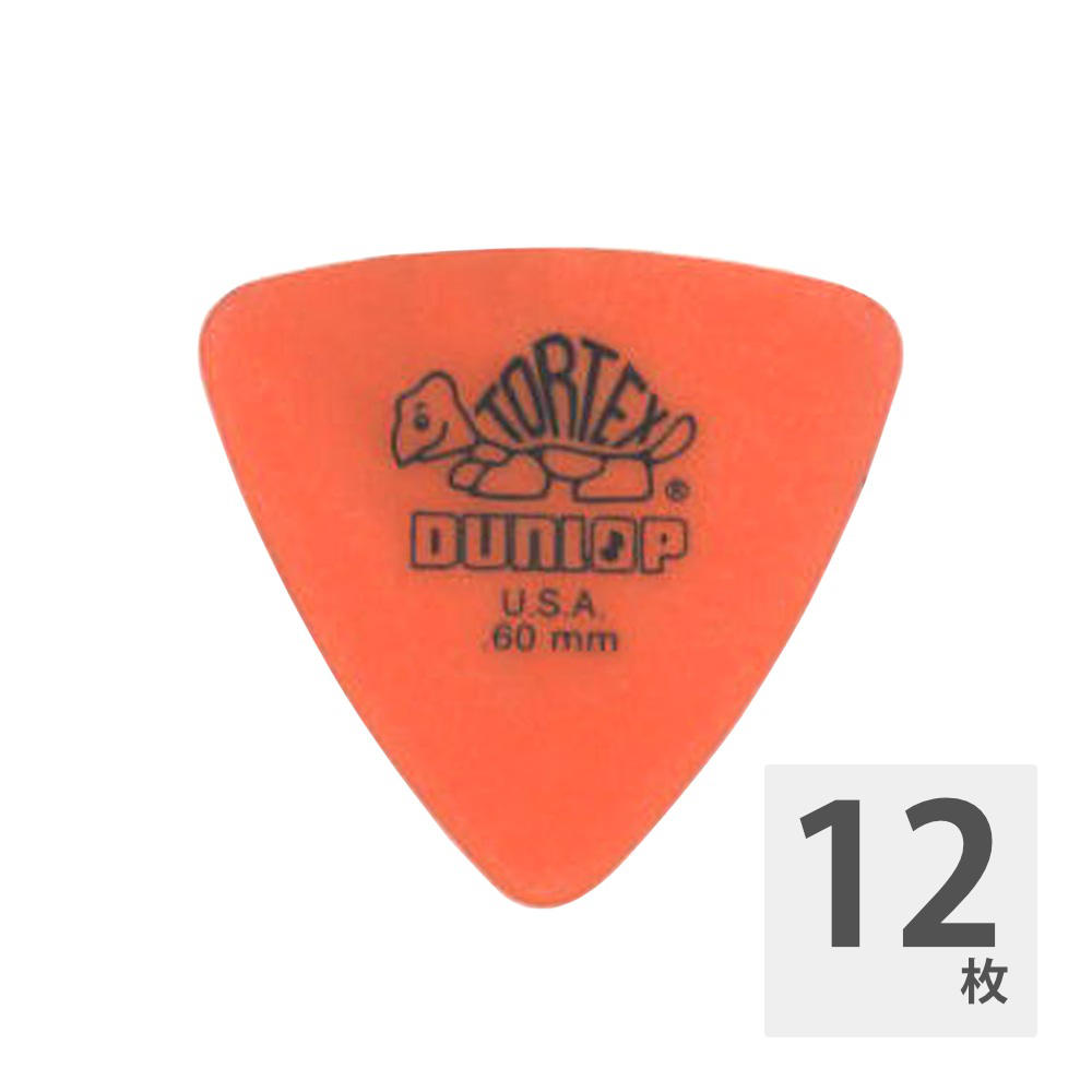 JIM DUNLOP TORTEX TRI OR×12枚