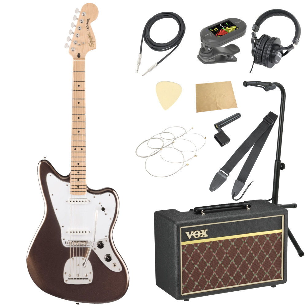 squire by fender エレギとvoxのアンプ