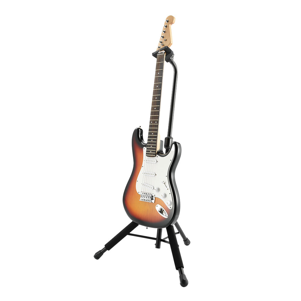 HERCULES ハーキュレス GS414BSW シングル ギタースタンド×3本 使用イメージ