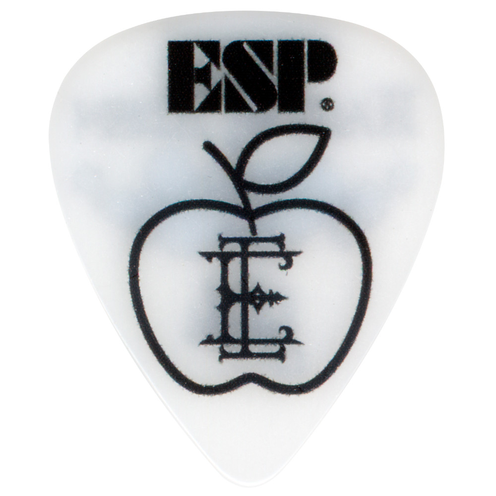 ESP イーエスピー PA-EY08 ティアドロップ型 ギターピック×30枚 裏面
