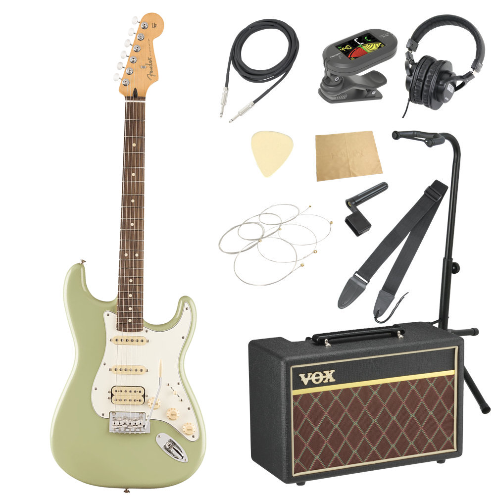 Fender フェンダー Player II Stratocaster HSS RW BCG エレキギター VOXアンプ付き 入門11点 初心者セット