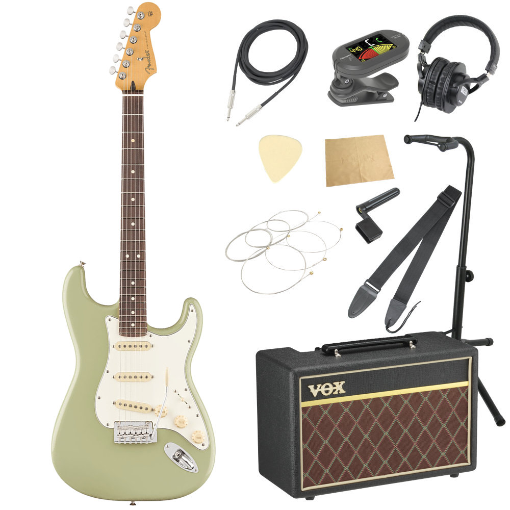 Fender フェンダー Player II Stratocaster RW BCG エレキギター VOXアンプ付き 入門11点 初心者セット