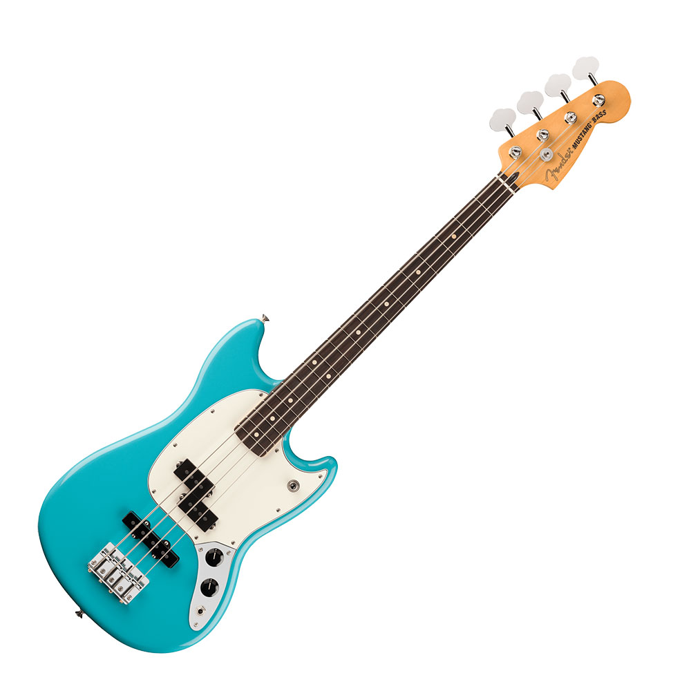 Fender フェンダー Player II Mustang Bass PJ RW AQB エレキベース VOXアンプ付き 入門10点 初心者セット 本体画像