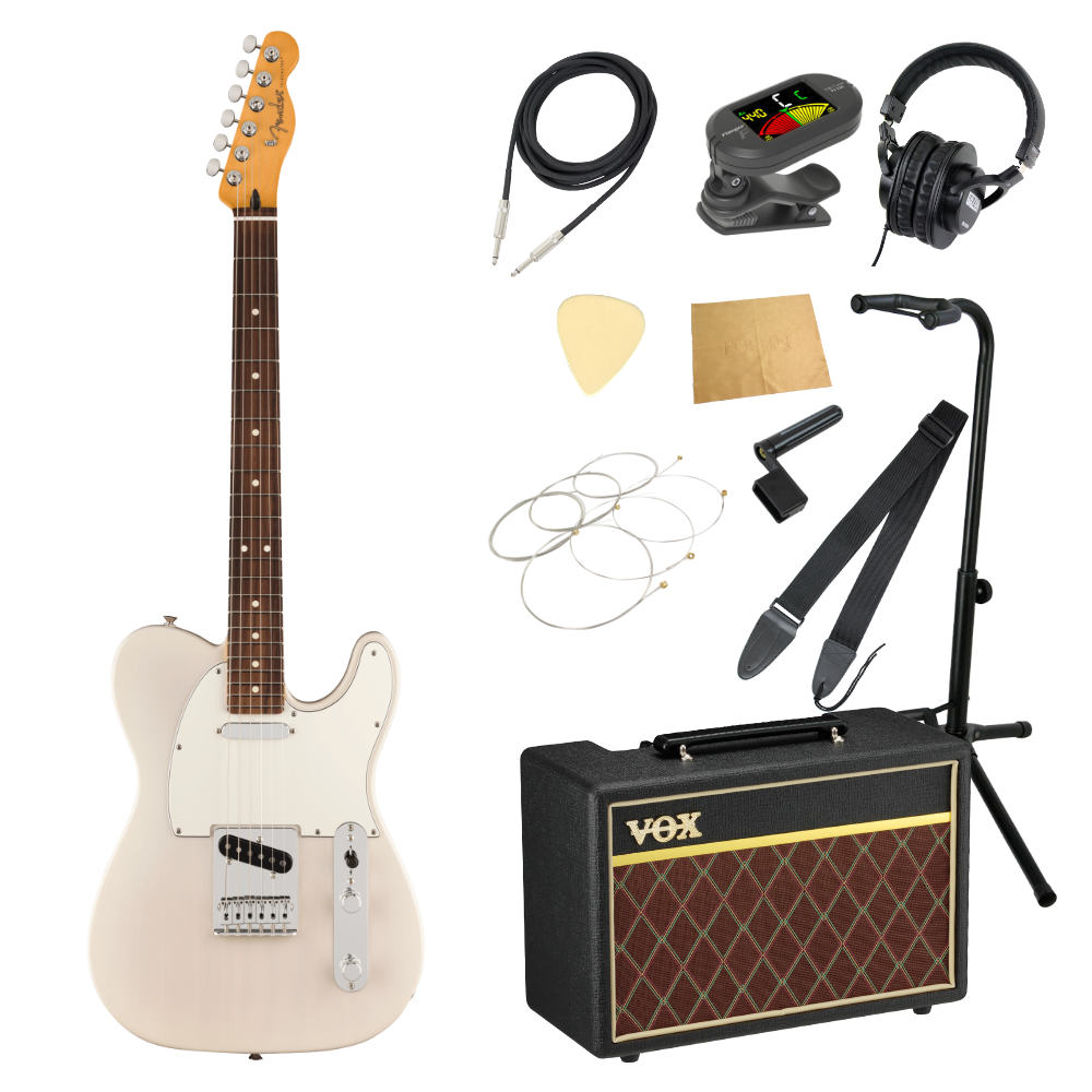 Fender フェンダー Player II Telecaster RW WBL エレキギター VOXアンプ付き 入門11点 初心者セット