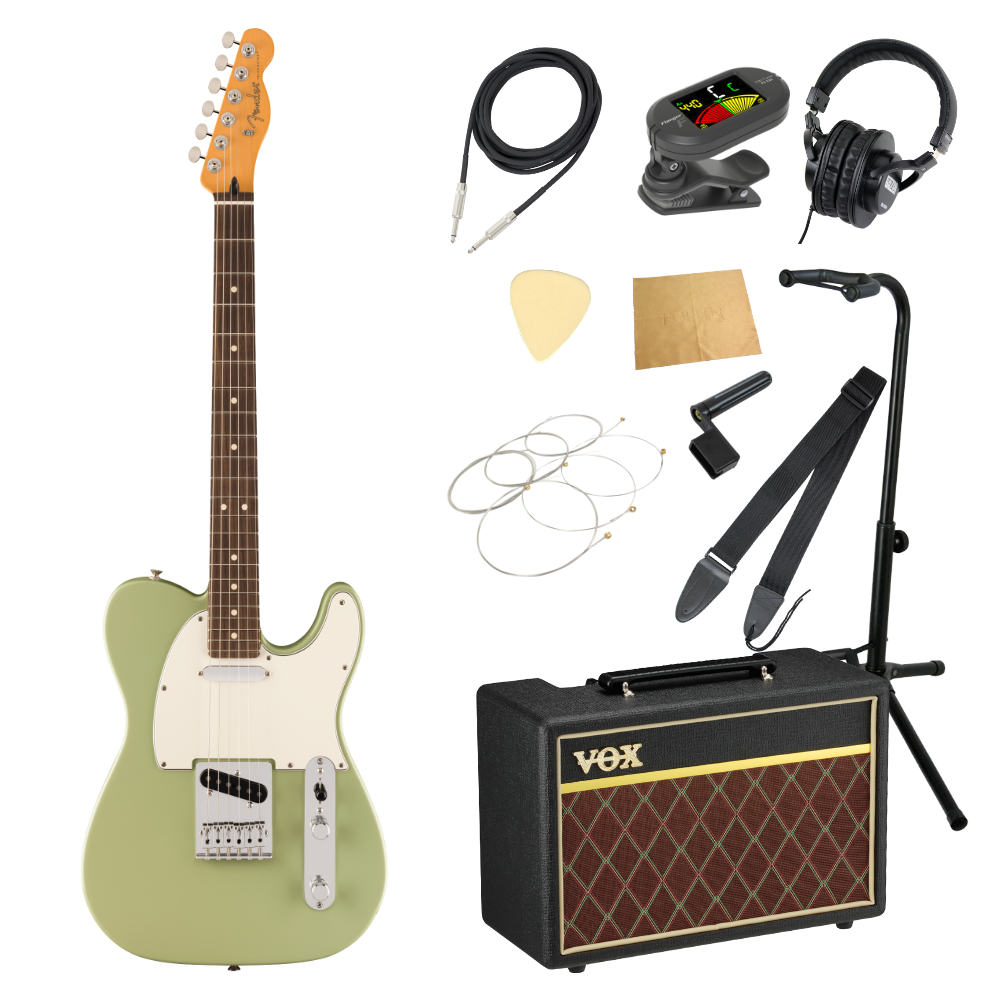 Fender フェンダー Player II Telecaster RW BCG エレキギター VOXアンプ付き 入門11点 初心者セット