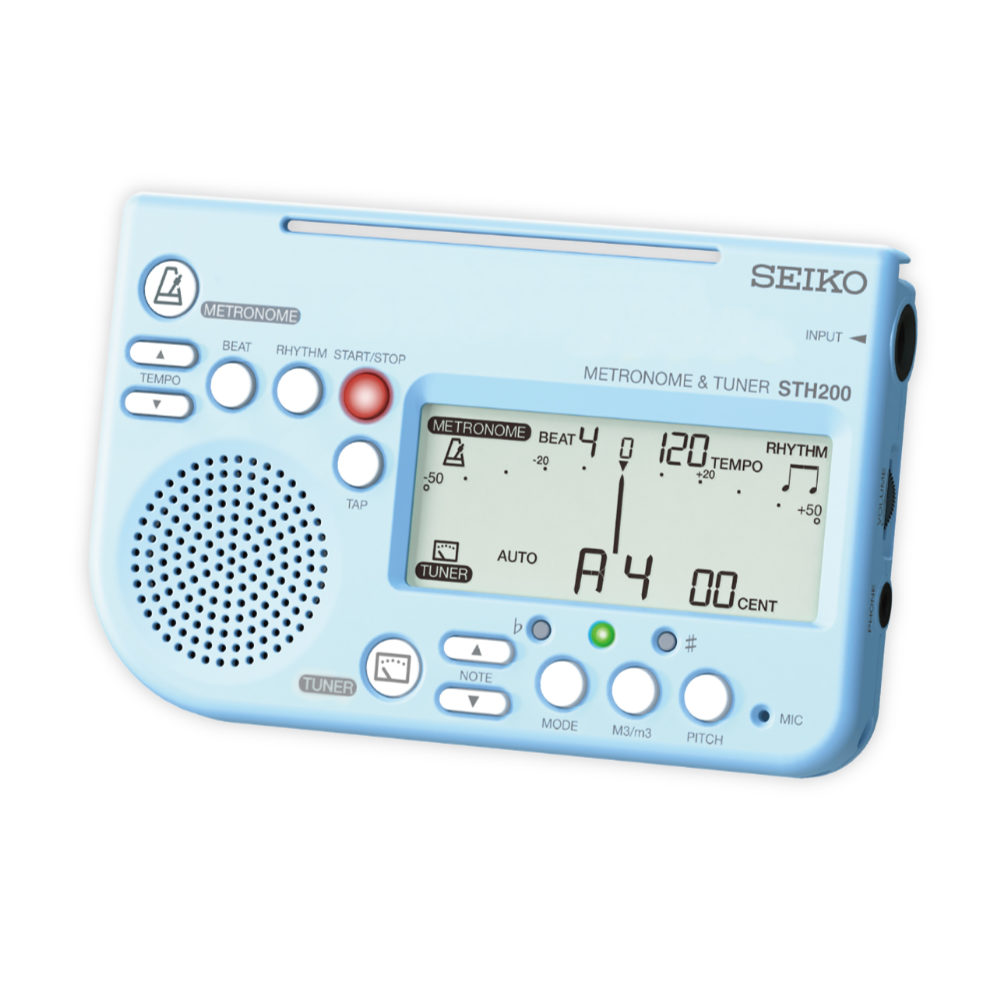 SEIKO セイコー STH200BL チューナーメトロノーム STM30BL チューナーマイク 2点セット チューナー画像