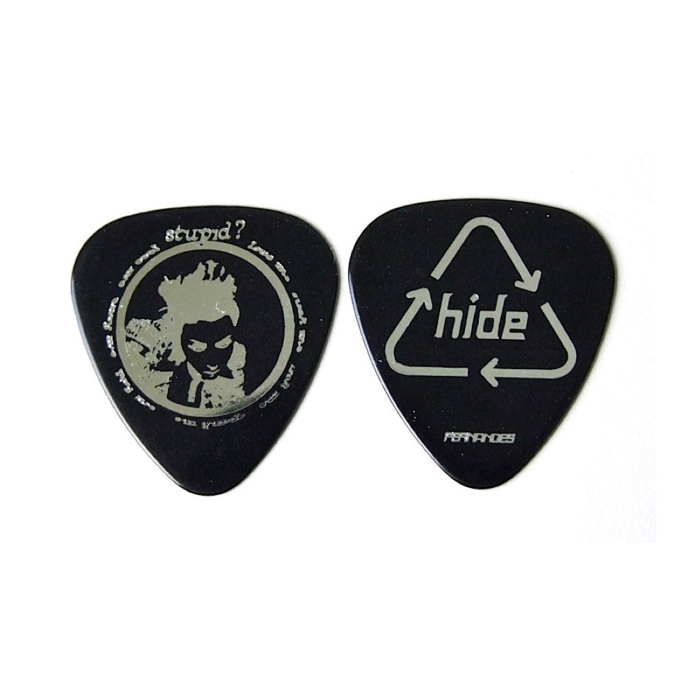 FERNANDES P-100/BK HIDE CRASH(穴無しタイプ) ピック×30枚