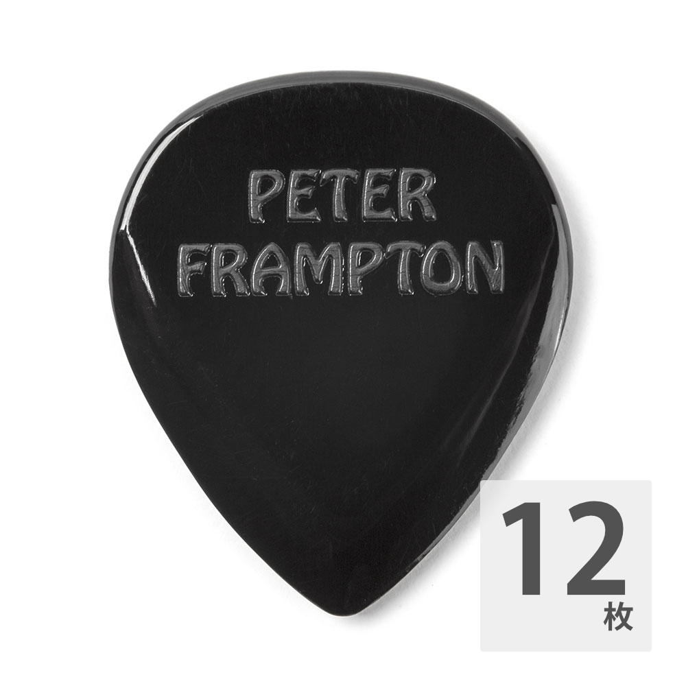 JIM DUNLOP ジムダンロップ PF599RBK Black ギターピック×12枚