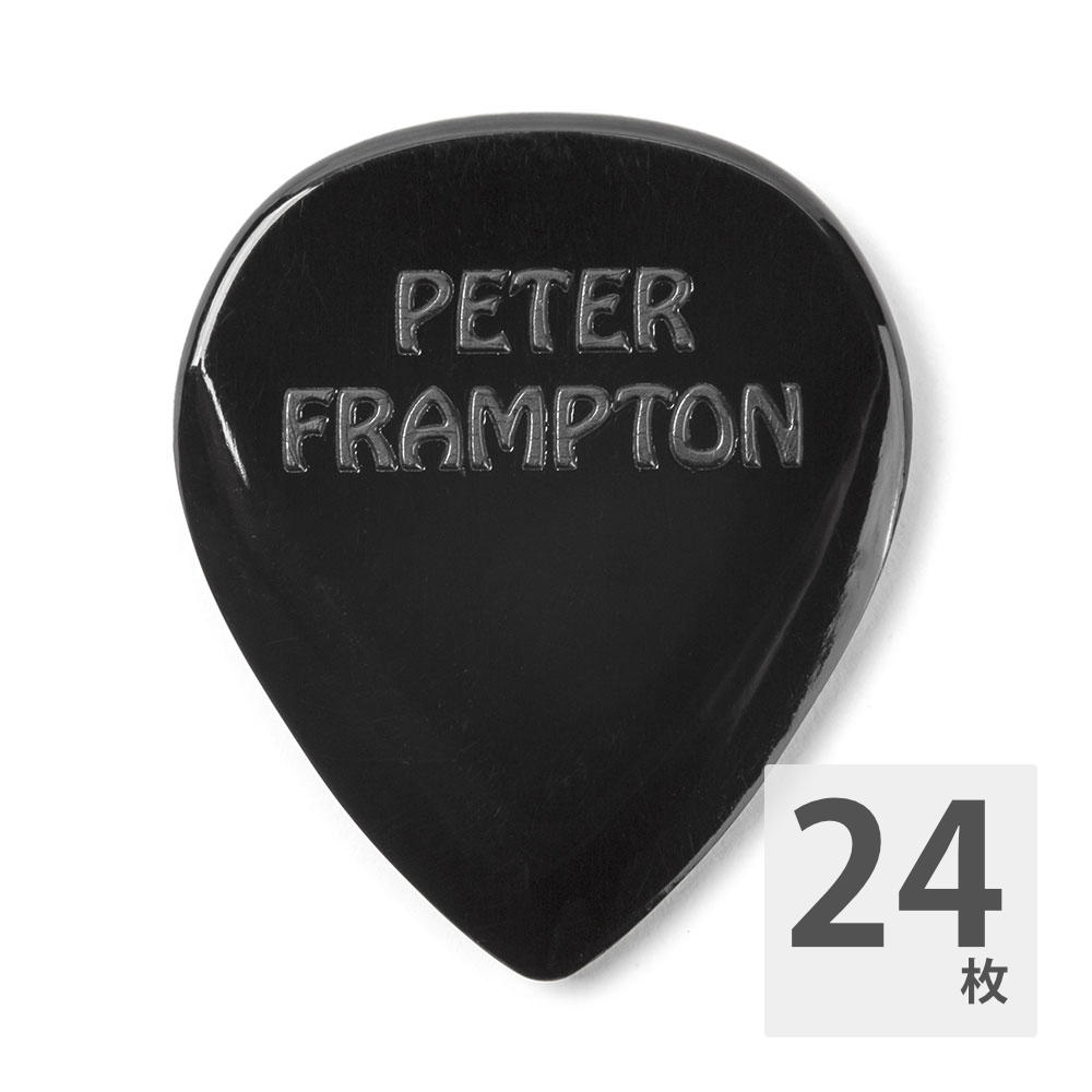 JIM DUNLOP ジムダンロップ PF599RBK Black ギターピック×24枚