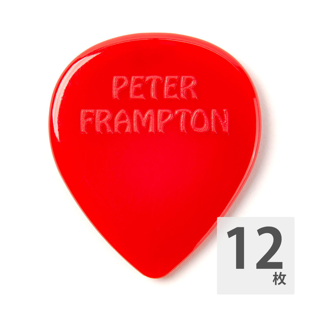 JIM DUNLOP ジムダンロップ PF599RRD Red ギターピック×12枚