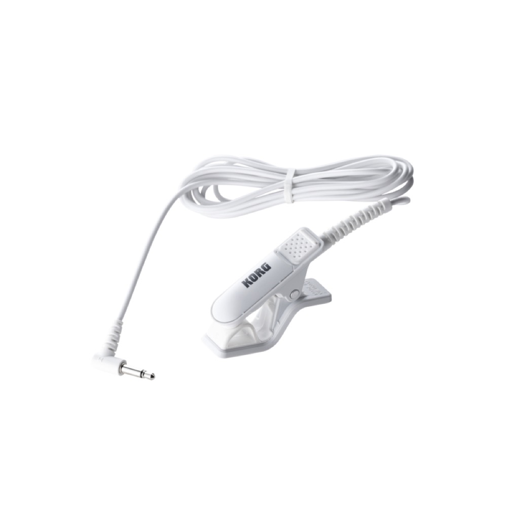 チューナー メトロノーム コルグ KORG TM-70F WH コンタクトマイク CM-400/ 譜面台トレイ付きセット 吹奏楽 管楽器 弦楽器 ブラスバンド オーケストラ チューナーメトロノーム 白 ホワイト マイク