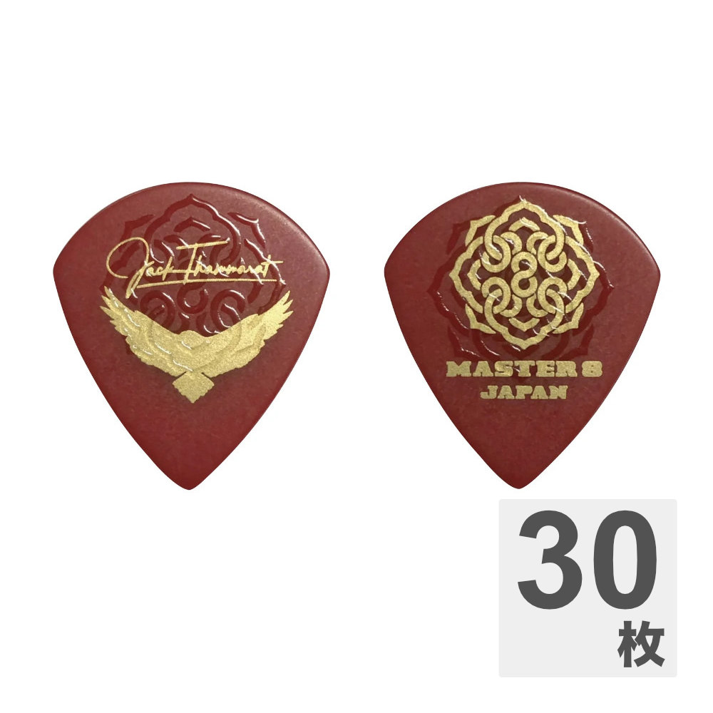 MASTER 8 JAPAN マスターエイトジャパン JACK01-120 Jack Thammarat Signature Model ギターピック×30枚