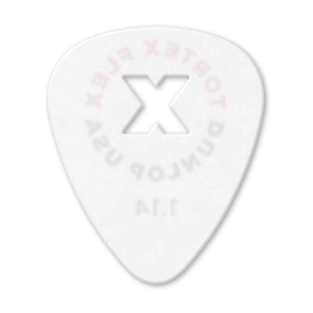 JIM DUNLOP ジムダンロップ 428XB1.14 TORTEX FLEX X PICK 1.14mm ギターピック×12枚 バック画像