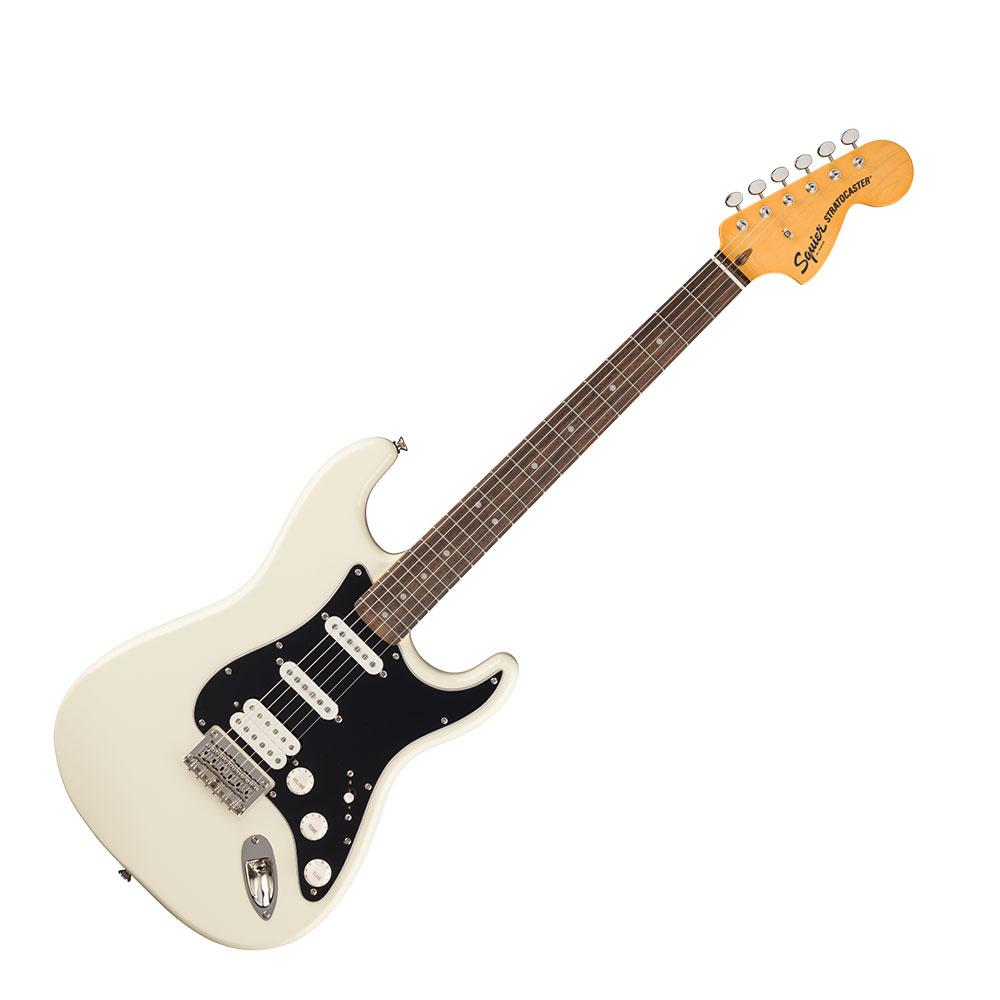 Squier スクワイア スクワイヤー Classic Vibe ’70s Stratocaster HT HSS LRL Olympic White エレキギター VOXアンプ付き 入門11点 初心者セット 本体画像