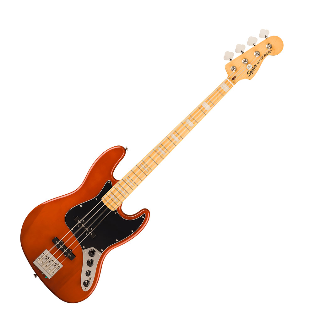 Squier スクワイア スクワイヤー Classic Vibe Active ’70s Jazz Bass MN Mocha エレキベース VOXアンプ付き 入門10点 初心者セット 本体画像