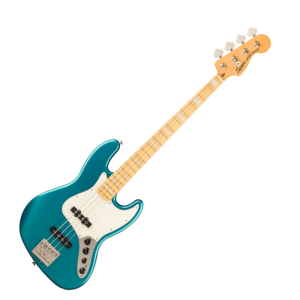 Squier スクワイア スクワイヤー Classic Vibe Active ’70s Jazz Bass MN Ocean Turquoise エレキベース VOXアンプ付き 入門10点 初心者セット 本体画像