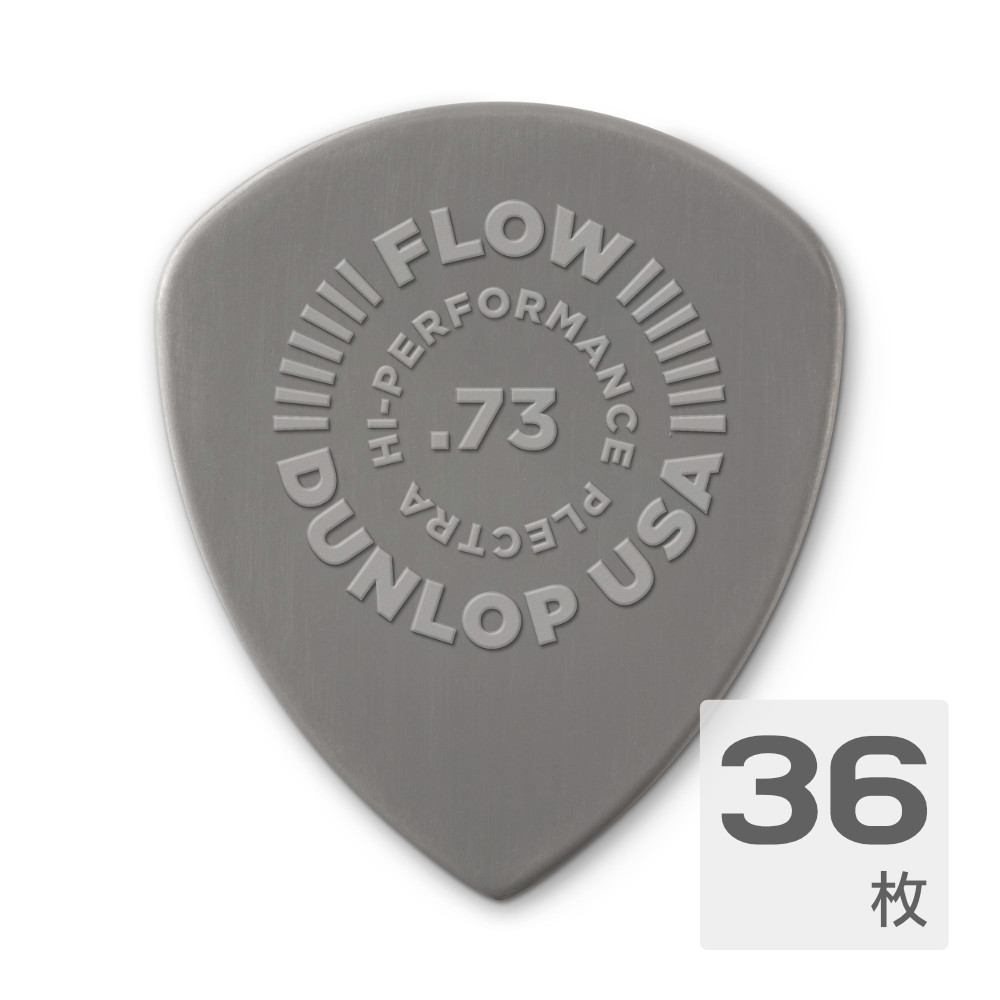 Jim Dunlop ジムダンロップ FLOW NYLON PICK 541B073 ギターピック×36枚