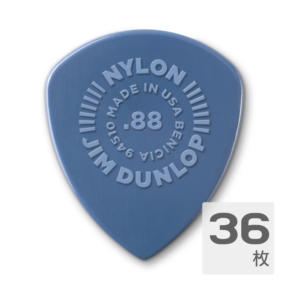 Jim Dunlop ジムダンロップ FLOW NYLON PICK 541B088 ギターピック×36枚
