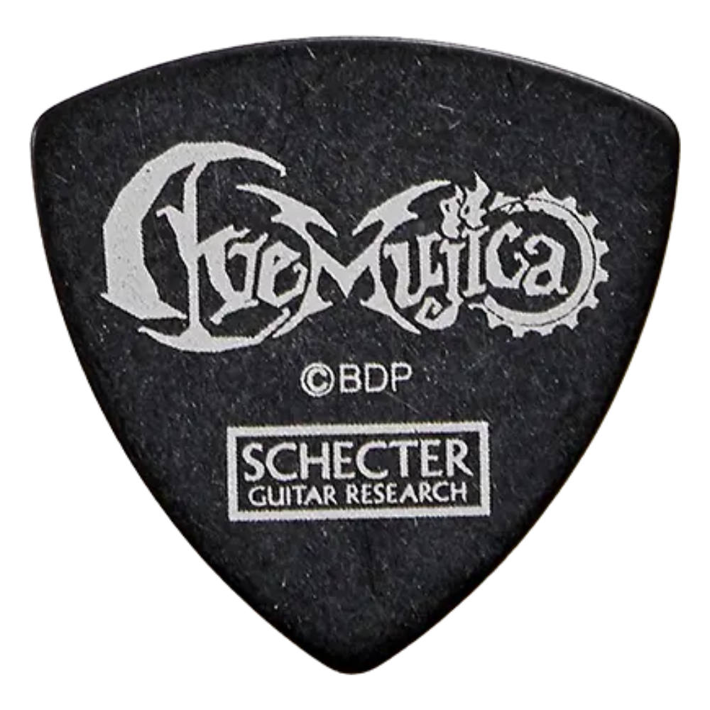 SCHECTER シェクター SPA-Mortis BanG Dream! Ave Mujica Mortis バンドリ！ アベムジカ モーティス 若葉 睦 ギターピック×10枚 本体画像 裏 