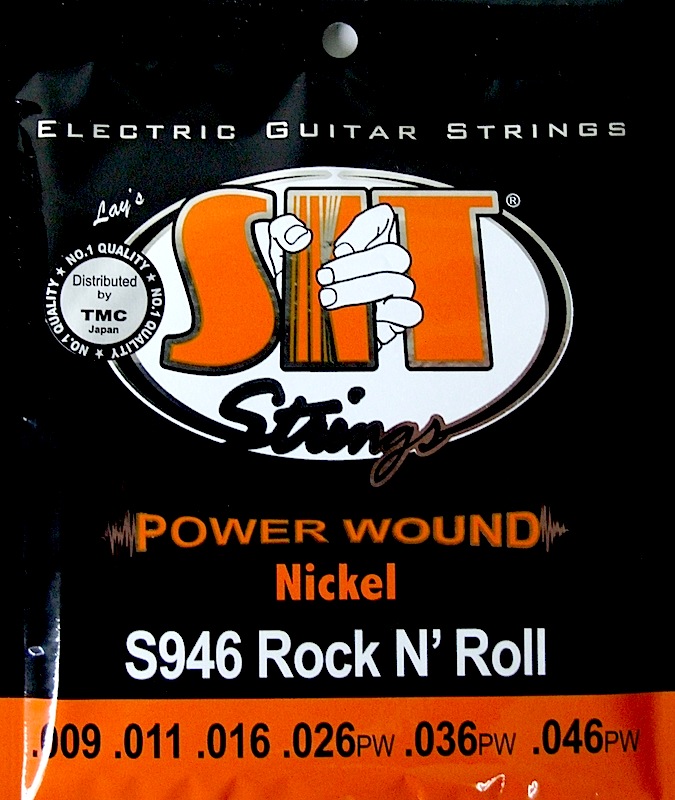 SIT STRINGS S946 ROCK-N-ROLL エレキギター弦×12SET
