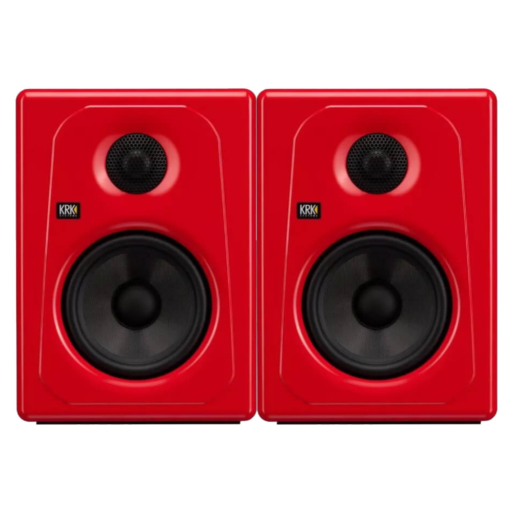 KRK SYSTEMS KREATE 5 SCARLETT Limited Edition STUDIO MONITOR K5 パワードモニタースピーカー 1本×2ペア