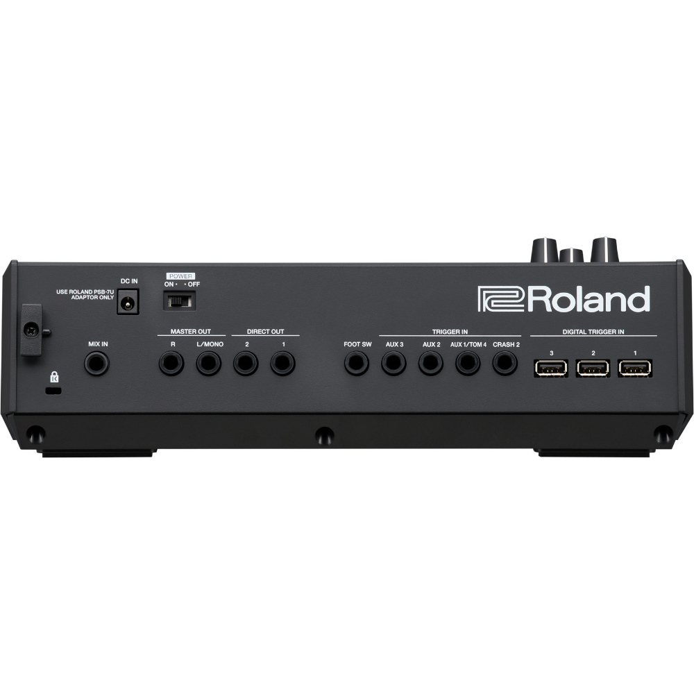 V-Drum ROLAND VQD106 V51音源モジュールセット Drum Kit 静粛性に特化したVドラムセット 側面