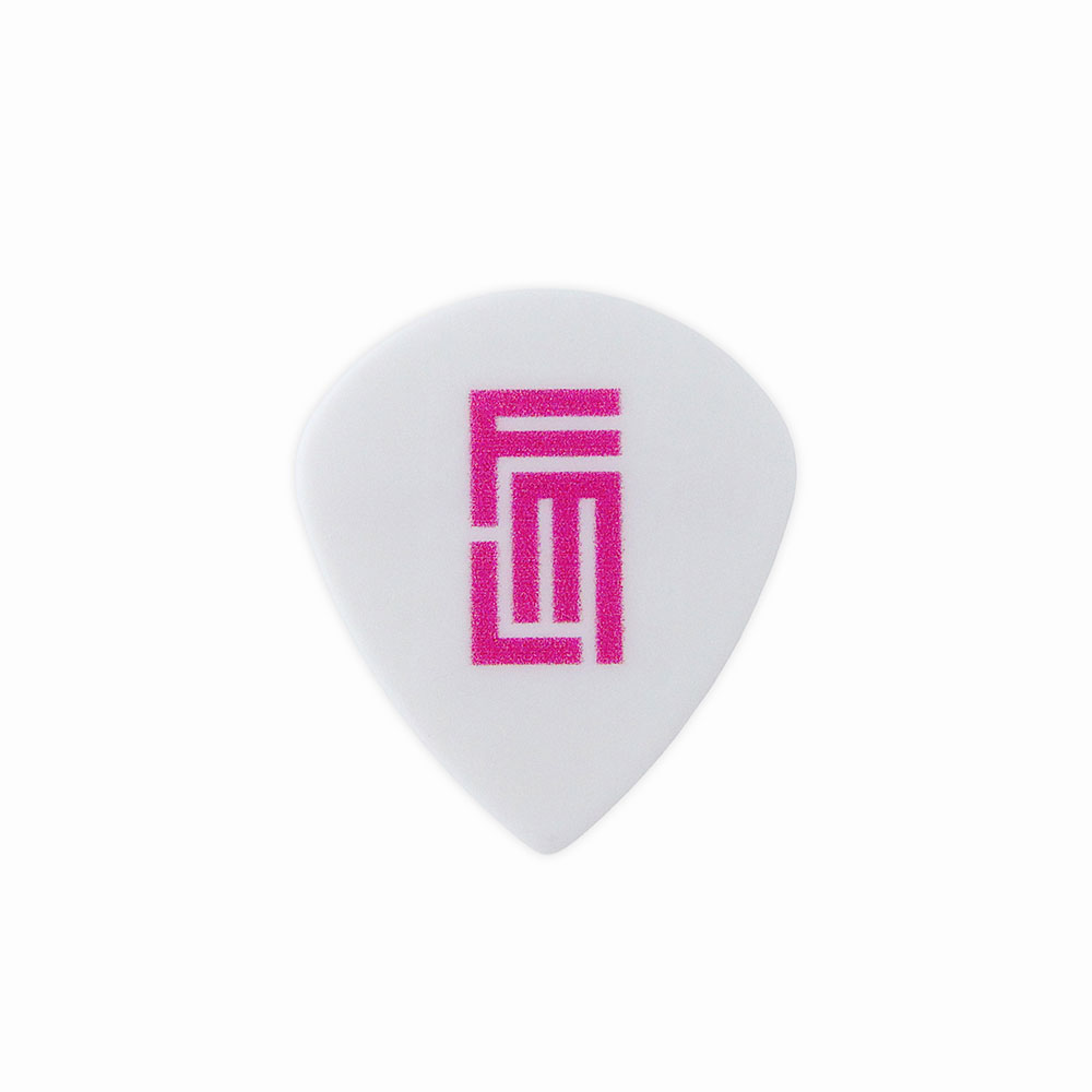 JIM DUNLOP ジムダンロップ FG-09A UK TORTEX WHITE JAZZ III PICK 1.35mm ギターピック×12枚 表面
