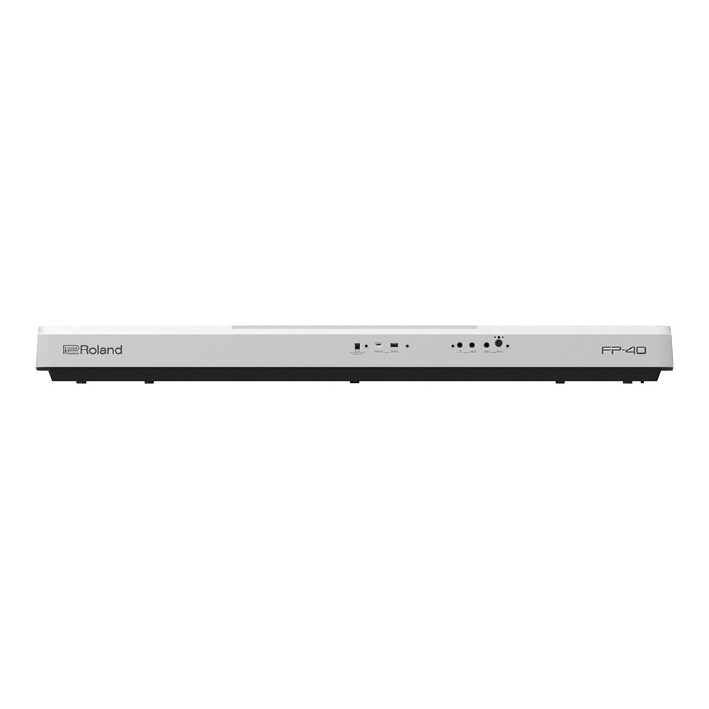ROLAND FP-40WHB Digital Piano ホワイト 電子ピアノ 純正スタンドセット 背面