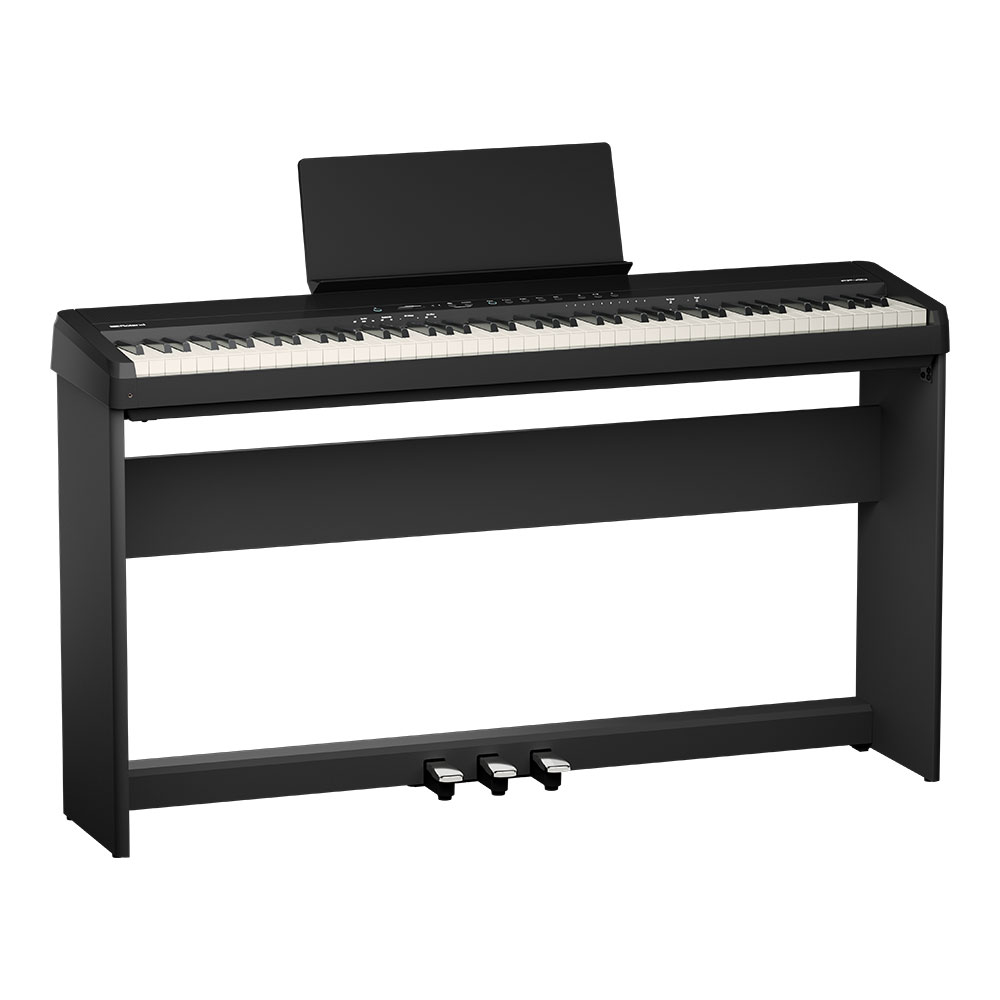 ROLAND FP-40BKB Digital Piano ブラック 電子ピアノ 純正スタンド/純正ペダルユニット付きセット