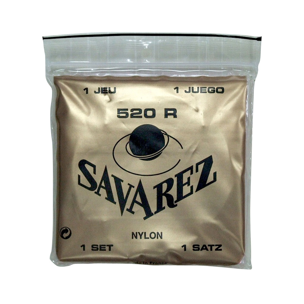 SAVAREZ 520R/ピンクラベル×6SET クラシックギター弦