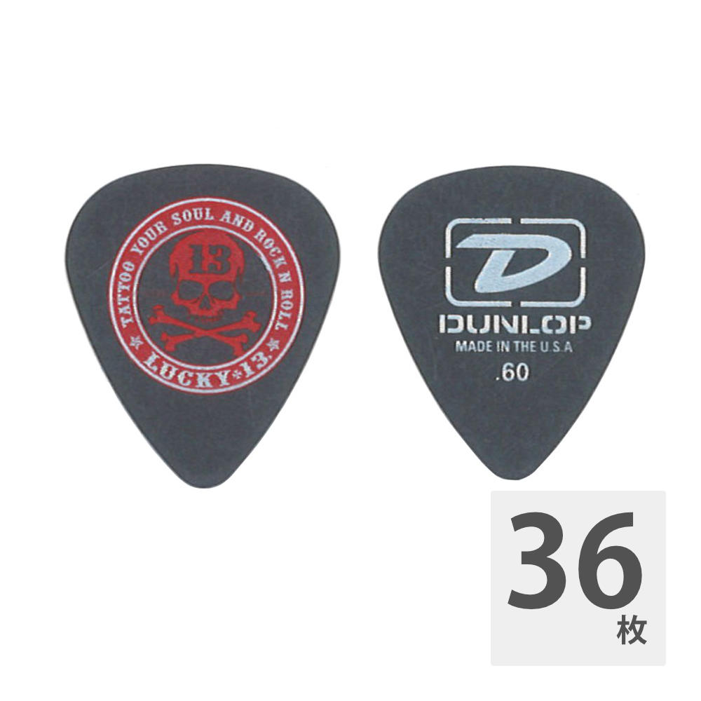 JIM DUNLOP L12R/ROCK’N’ROLL/0.60 ピック×36枚